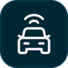 Mobility Data Blockchain Icon